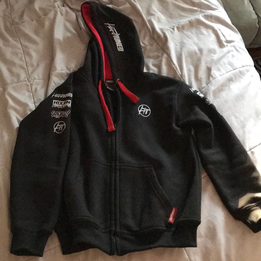 Hard tuned kids supra hoodie